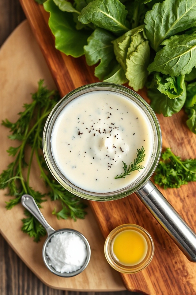 homemade salad dressing recipe