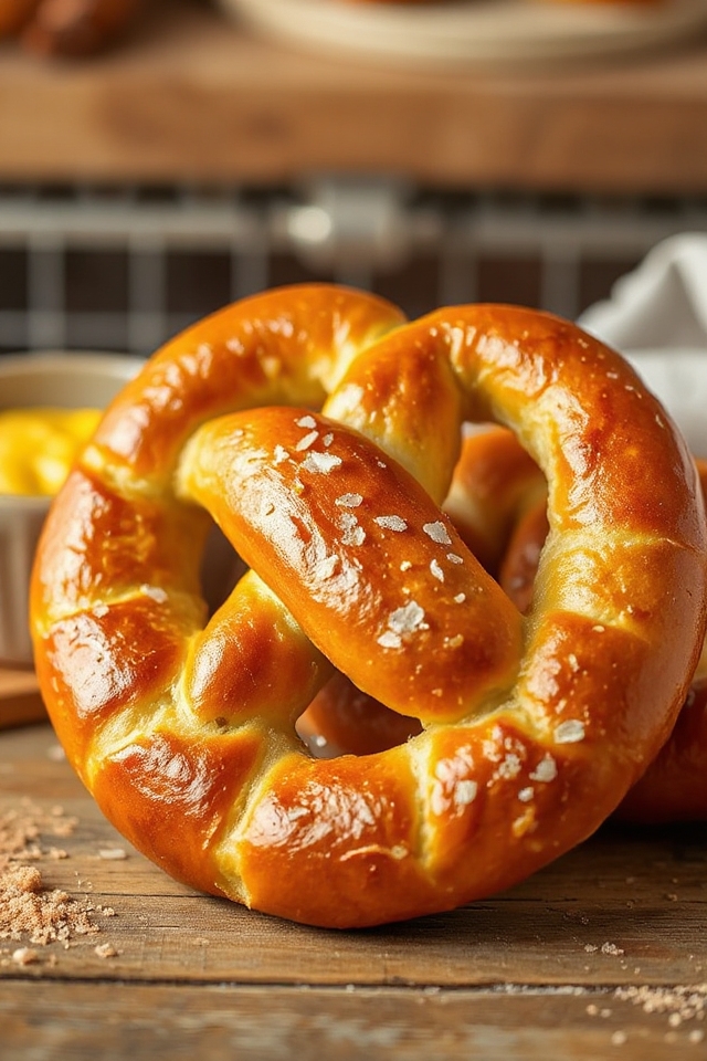 homemade soft pretzel recipe