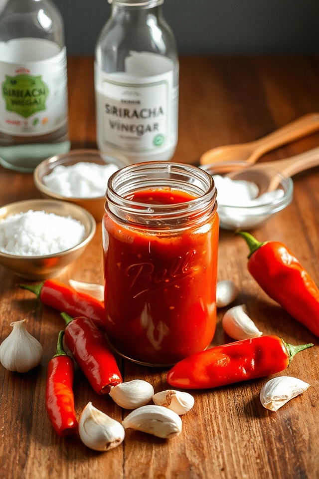 homemade spicy chili sauce