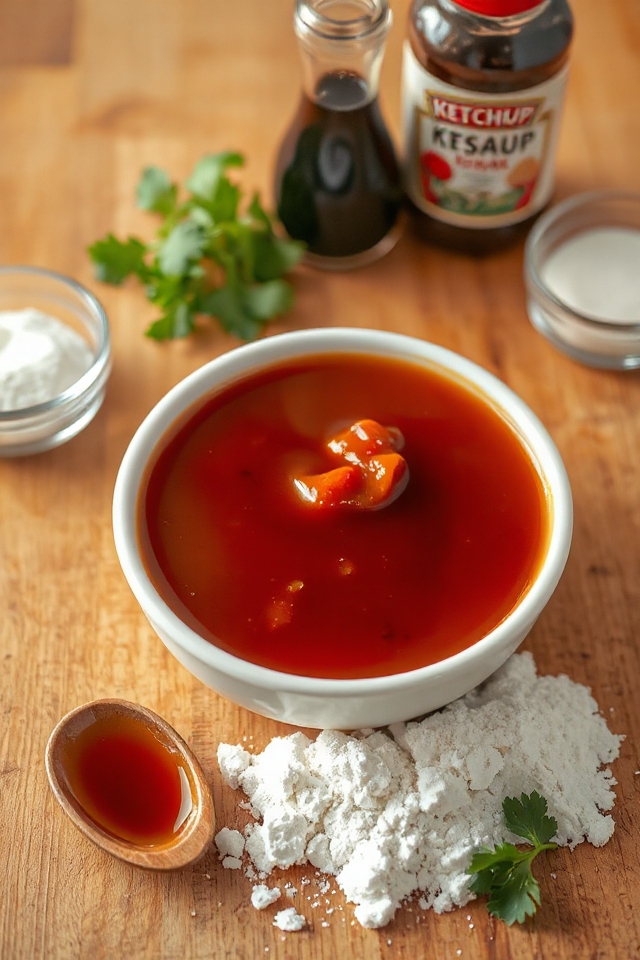 homemade sweet and sour sauce