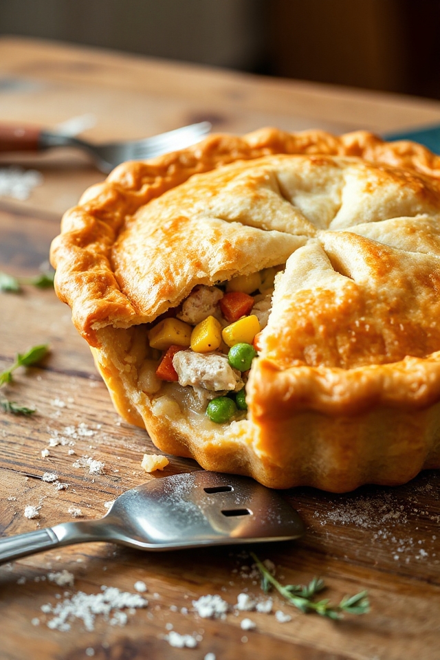 homemade turkey pot pie recipe