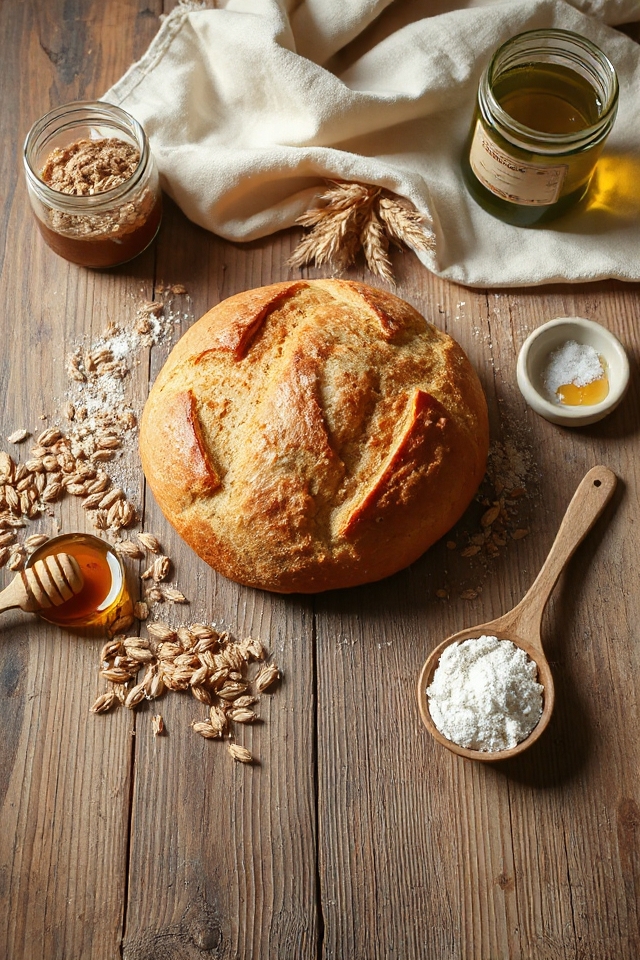 homemade whole wheat bread