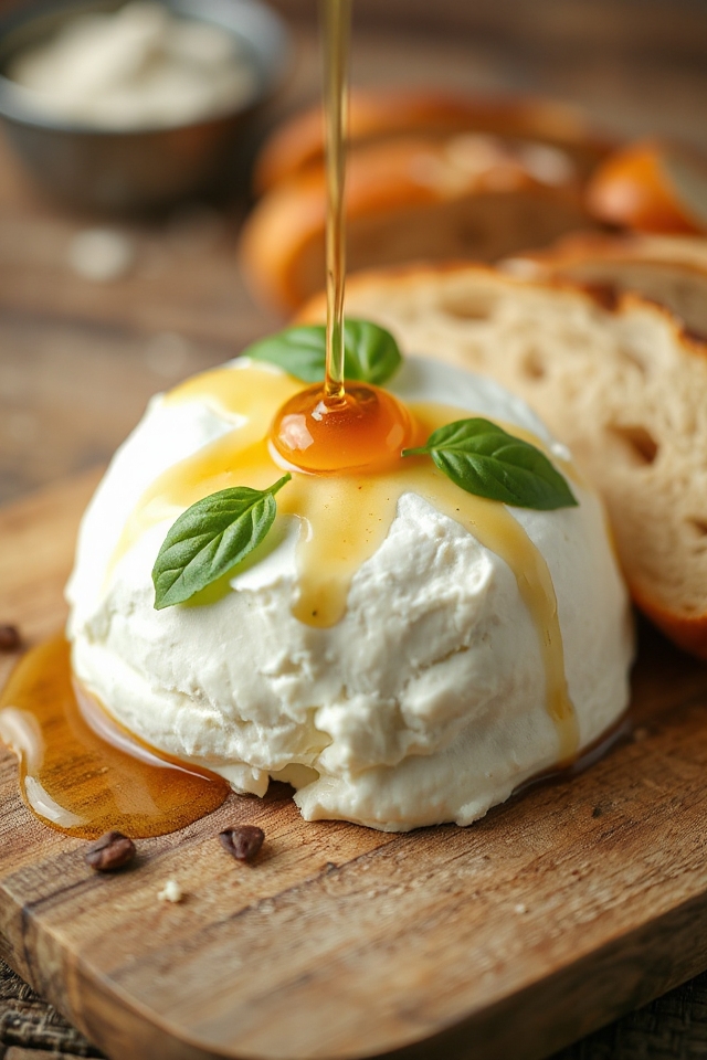 make creamy ricotta cheese