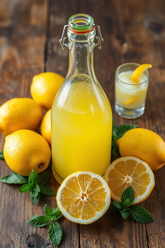 make your own limoncello
