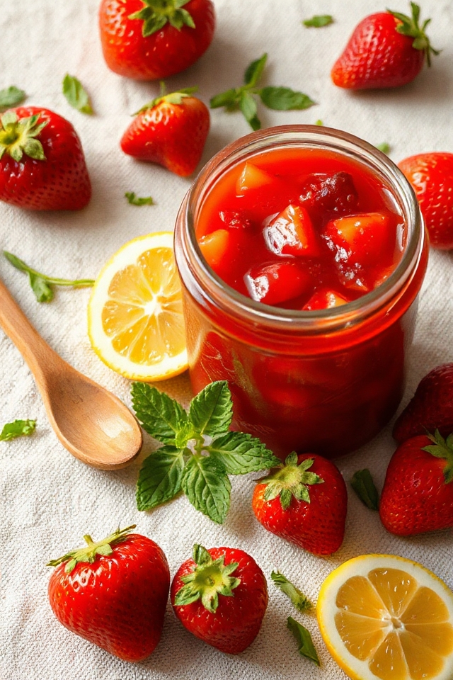 strawberry jam making guide